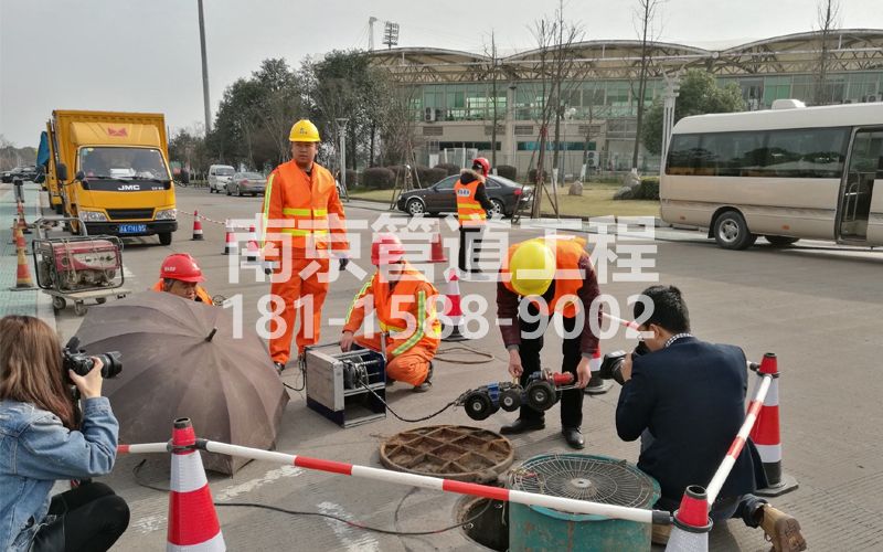 杉湖路管道检测