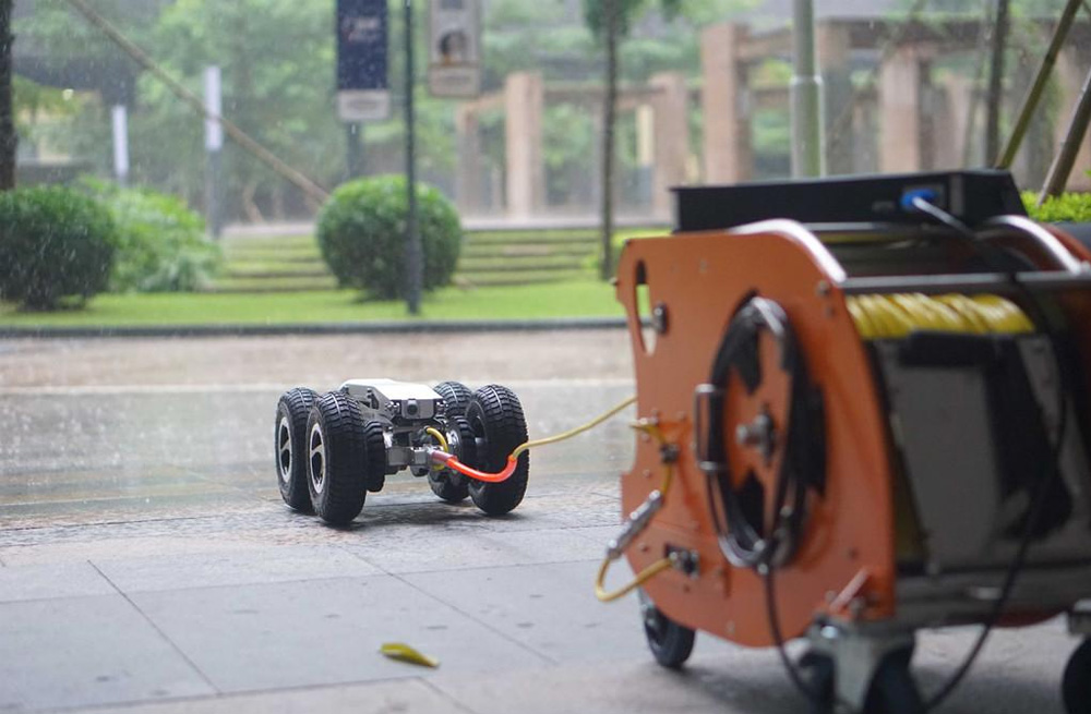 285杉湖路管道检测机器人