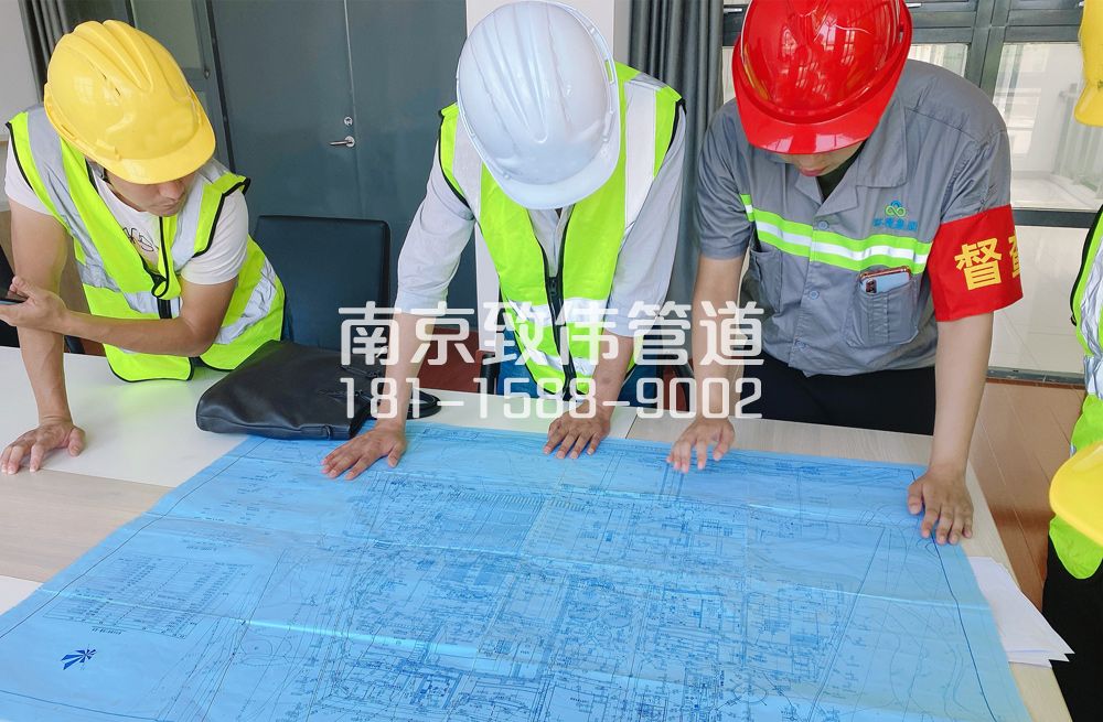 364杉湖路管道探测