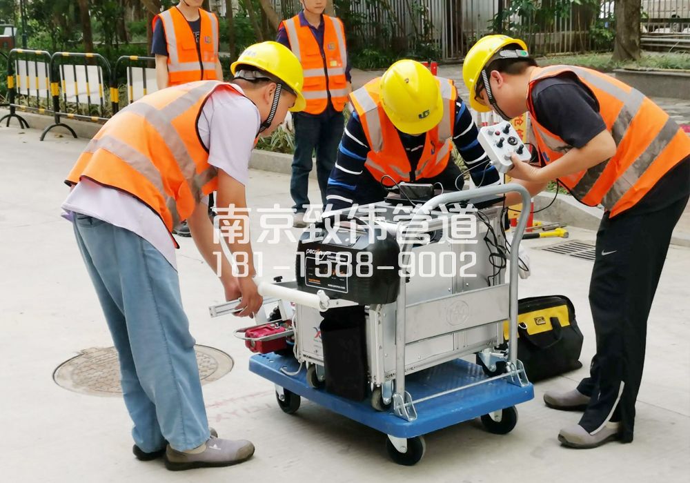 杉湖路市政管道检测